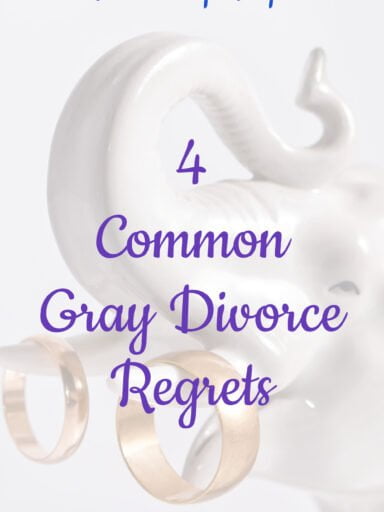 Common Gray Divorce Regrets