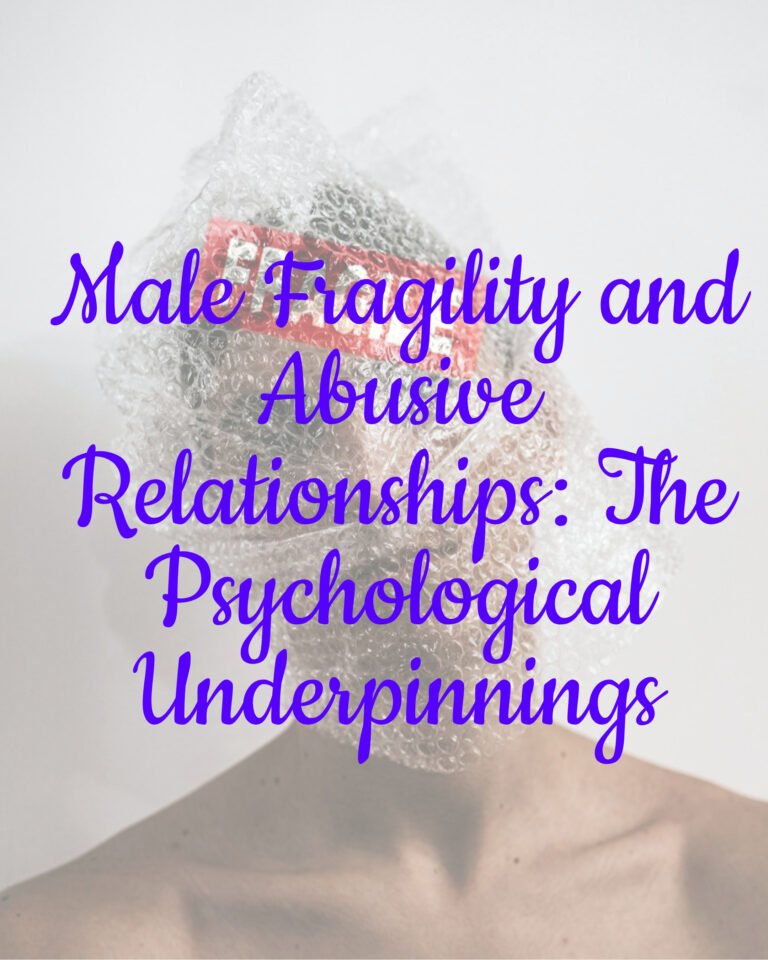 Male Fragility and Abusive Relationships: The Psychological Underpinnings