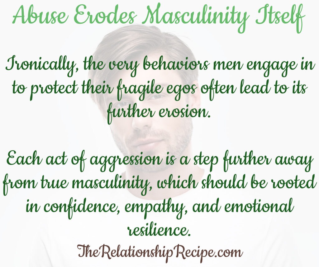 How Abuse Erodes Masculinity