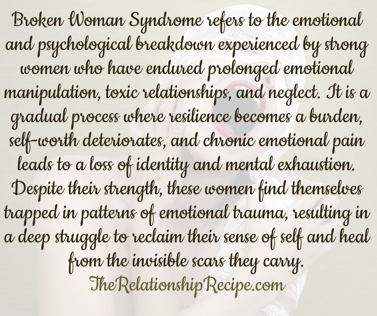 What is Broken Woman Syndrome Meme